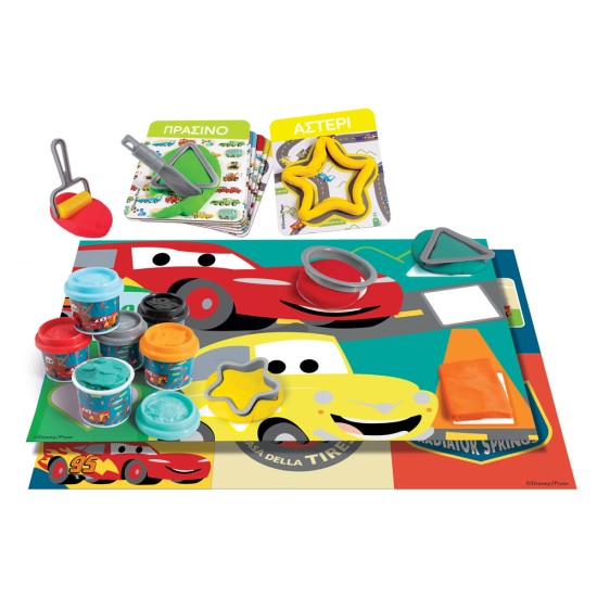 AS Πλαστελίνη Disney Cars Μαθαίνω Τα Σχήματα Και Τα Χρώματα 8 Βαζάκια Με Καπάκια Καλουπάκια 224gr AS Πλαστελίνη Disney Cars Μαθαίνω Τα Σχήματα Και Τα Χρώματα 8 Βαζάκια Με Καπάκια Καλουπάκια 224gr