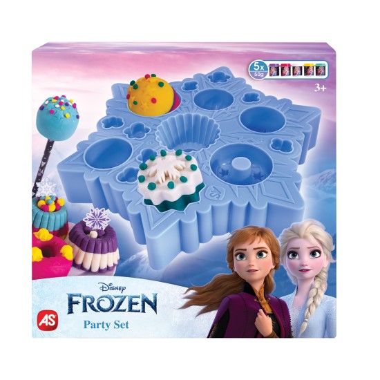 AS Πλαστελίνη Disney Frozen Πάρτυ Με 5 Βαζάκια 250γρ Για 3+ Χρονών AS Πλαστελίνη Disney Frozen Πάρτυ Με 5 Βαζάκια 250γρ Για 3+ Χρονών