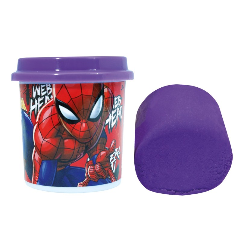 AS Πλαστελίνη Marvel Spiderman Μονό Βαζάκι 114gr Για 3+ Χρονών