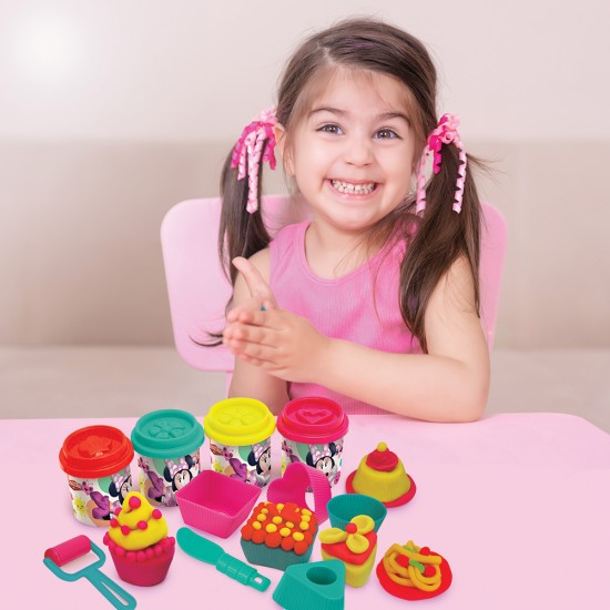AS Πλαστελίνη Disney Minnie Κουβαδάκι Με 4 Βαζάκια - Καπάκια Καλουπάκια Και 8 Εργαλεία 200gr AS Πλαστελίνη Disney Minnie Κουβαδάκι Με 4 Βαζάκια - Καπάκια Καλουπάκια Και 8 Εργαλεία 200gr