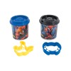 AS Πλαστελίνη Disney Frozen & Marvel Spiderman Σετ 2 Βαζάκια Με 2 Cutters 228gr Για 3+ Χρονών