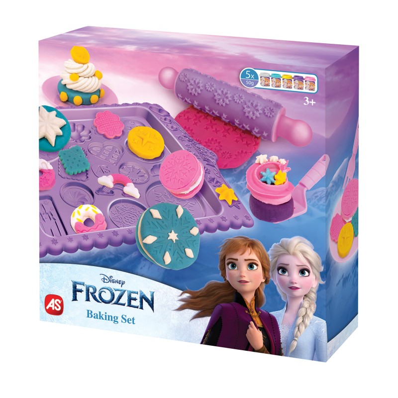AS Πλαστελίνη Disney Frozen Baking Set Για 3+ Χρονών