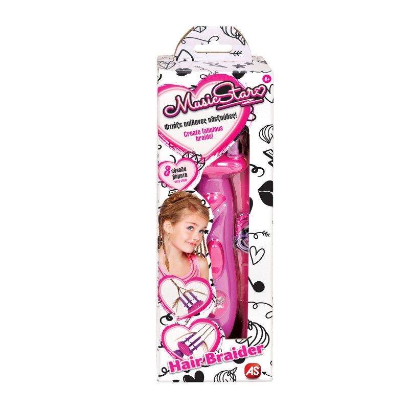 Music Star Συσκευή Μαλλιών Hair Braider Για Ηλικίες 5+ Χρονών