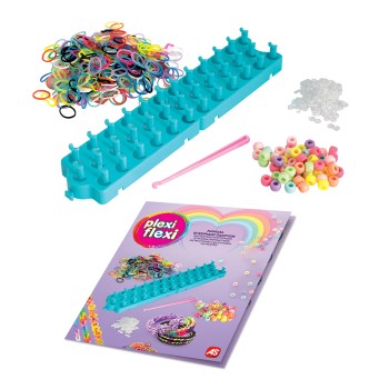 AS Plexi Flexi Love Αργαλειός Με 800 Λαστιχάκια & 30 Αξεσουάρ Για Ηλικίες 5+ Χρονών
