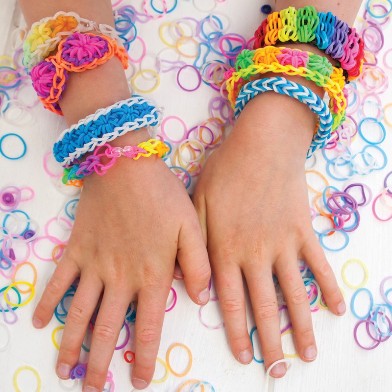 AS Plexi Flexi Love Αργαλειός Με 800 Λαστιχάκια & 30 Αξεσουάρ Για Ηλικίες 5+ Χρονών