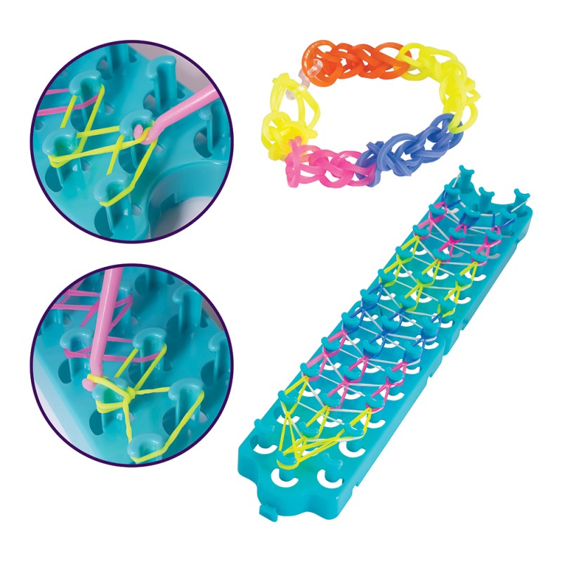 AS Plexi Flexi Love Μεγάλη Θήκη Με 4500 Λαστιχάκια & 100 Αξεσουάρ Για Ηλικίες 5+ Χρονών