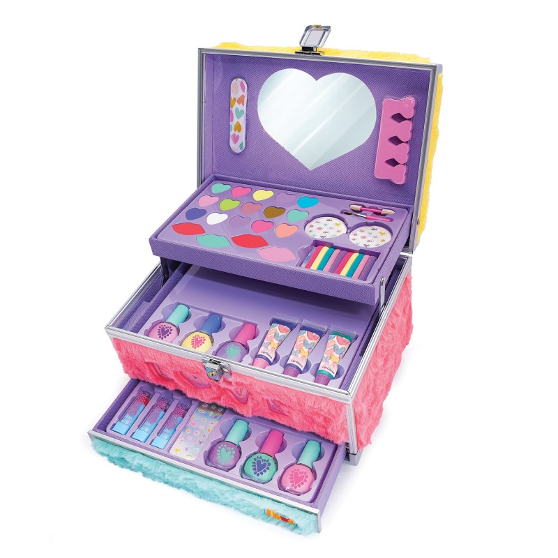 Happi Hobbi Θήκη ομορφιάς με 50 Αξεσουάρ Για 6+ Χρονών