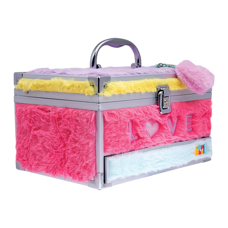 Happi Hobbi Θήκη ομορφιάς με 50 Αξεσουάρ Για 6+ Χρονών