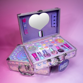 Happi Hobbi Θήκη Ομορφιάς Sparkle Love Με 30 αξεσουάρ Για 6+