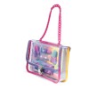 HappiHobbi Σετ Ομορφιάς Ροζ Τσάντα με Αλυσίδα Για 6+ Χρονών