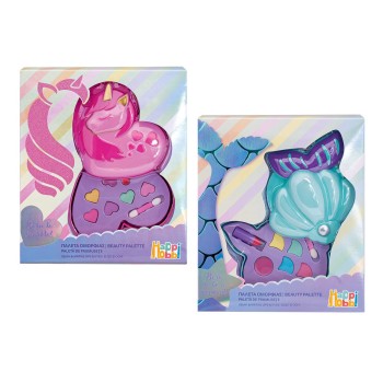 HappiHobbi Παλέτα Ομορφιάς Χείλη & Μάτια Για 6+ Χρονών