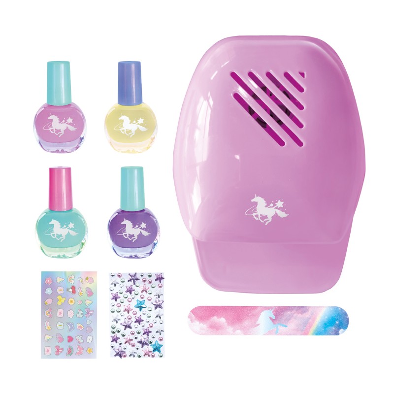 HappiHobbi Σετ Μανικιούρ με Στεγνωτήρα Για 6+ Χρονών