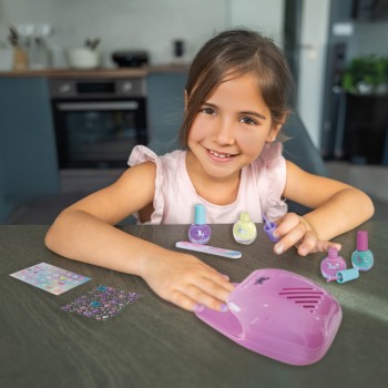 HappiHobbi Σετ Μανικιούρ με Στεγνωτήρα Για 6+ Χρονών