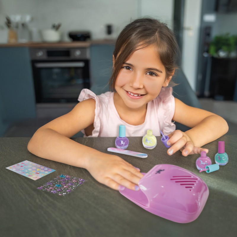 HappiHobbi Σετ Μανικιούρ με Στεγνωτήρα Για 6+ Χρονών