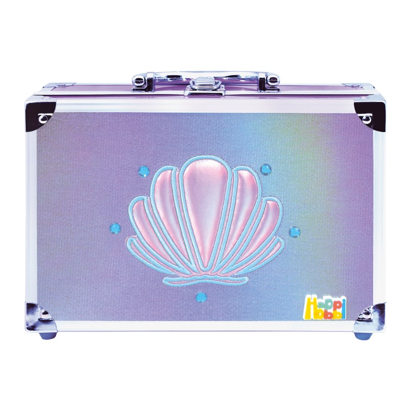 HappiHobbi Θήκη Ομορφιάς με 30 Αξεσουάρ Για 6+ Χρονών