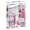 Clementoni Παιδικό Παζλ Maxi Μέτρησε Με Frozen 2 30 τμχ