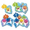 Clementoni Παιδικό Παζλ My First Puzzles Baby Shark 3 - 6 - 9 - 12 τμχ