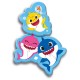 Clementoni Παιδικό Παζλ My First Puzzles Baby Shark 3 - 6 - 9 - 12 τμχ