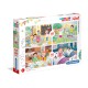 Clementoni Παιδικό Παζλ Super Color Mattina - Pomeriggio - Sera - Notte 2x20 + 2x60 τμχ Clementoni Παιδικό Παζλ Super Color Mattina - Pomeriggio - Sera - Notte 2x20 + 2x60 τμχ