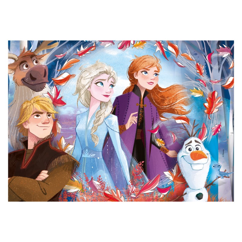 Clementoni Παιδικό Παζλ Super Color Frozen 2 2x20 & 2x60 τμχ