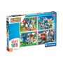 Clementoni Παιδικό Παζλ 4 in 1 Super Color Sonic 12-16-20-24 τμχ