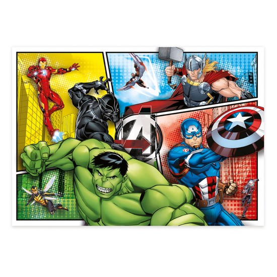 Clementoni Παιδικό Παζλ Super Color The Avengers 2x60 τμχ Clementoni Παιδικό Παζλ Super Color The Avengers 2x60 τμχ