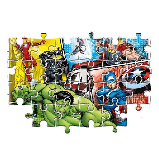 Clementoni Παιδικό Παζλ Super Color The Avengers 2x60 τμχ Clementoni Παιδικό Παζλ Super Color The Avengers 2x60 τμχ