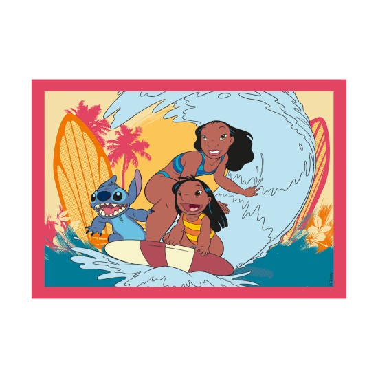 Clementoni Παιδικό Παζλ 4 in 1 Super Color Disney Stich 12-16-20-24 τμχ Clementoni Παιδικό Παζλ 4 in 1 Super Color Disney Stich 12-16-20-24 τμχ