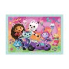 Clementoni Παιδικό Παζλ 4 in 1 Super Color Gabby's Dolhouse 12-16-20-24 τμχ