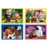 Clementoni Παιδικό Παζλ 4 in 1 Super Color Disney Pixar 12-16-20-24 τμχ