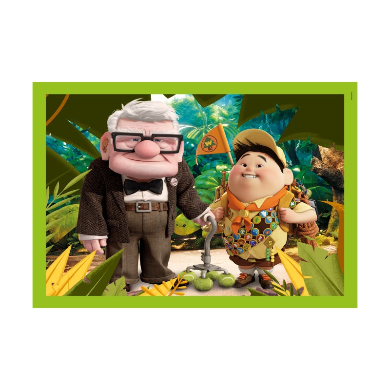 Clementoni Παιδικό Παζλ 4 in 1 Super Color Disney Pixar 12-16-20-24 τμχ