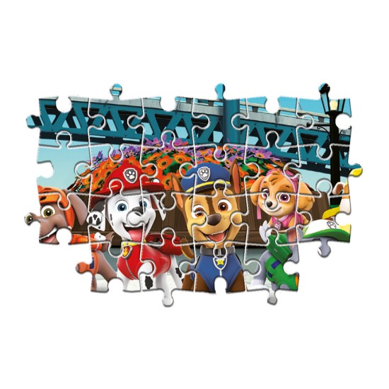 Clementoni Παιδικό Παζλ Maxi Super Color Paw Patrol 104 τμχ