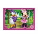 Clementoni Παιδικό Παζλ Maxi Supercolor Disney Minnie 24 τμχ Clementoni Παιδικό Παζλ Maxi Supercolor Disney Minnie 24 τμχ