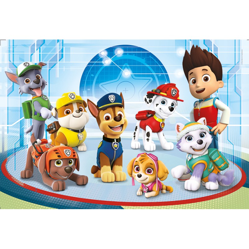 Clementoni Παιδικό Παζλ Maxi Super Color Paw Patrol 24 τμχ