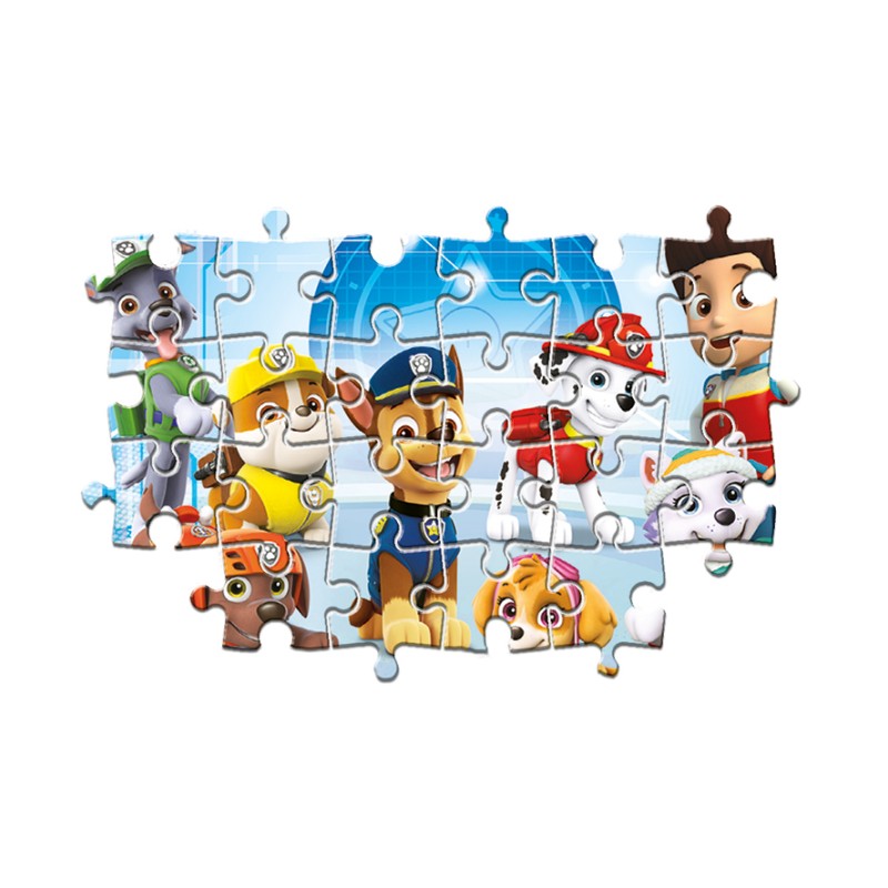 Clementoni Παιδικό Παζλ Maxi Super Color Paw Patrol 24 τμχ