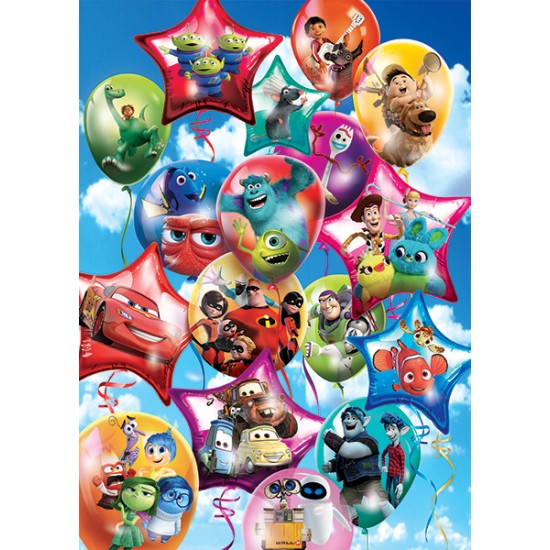 Clementoni Παιδικό Παζλ Maxi Super Color Pixar Party 24 τμχ Clementoni Παιδικό Παζλ Maxi Super Color Pixar Party 24 τμχ