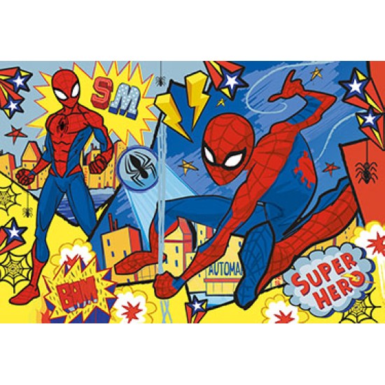 Clementoni Παιδικό Παζλ Maxi Super Color Spiderman 24 τμχ Clementoni Παιδικό Παζλ Maxi Super Color Spiderman 24 τμχ