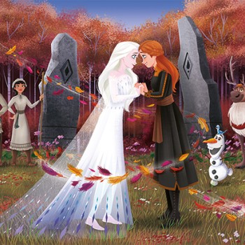 Clementoni Παιδικό Παζλ Maxi Super Color Frozen 2 24 τμχ