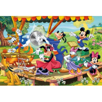 Clementoni Παιδικό Παζλ Maxi Super Color Mickey And Friends 24 τμχ