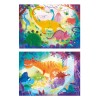 Clementoni Παιδικό Παζλ Super Color Funny Dinos 2x20 τμχ