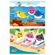 Clementoni Παιδικό Παζλ Super Color Baby Shark 2x20 τμχ Clementoni Παιδικό Παζλ Super Color Baby Shark 2x20 τμχ