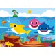 Clementoni Παιδικό Παζλ Super Color Baby Shark 2x20 τμχ Clementoni Παιδικό Παζλ Super Color Baby Shark 2x20 τμχ