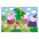 Clementoni Παιδικό Παζλ Super Color Peppa Pig 2x20 τμχ Clementoni Παιδικό Παζλ Super Color Peppa Pig 2x20 τμχ