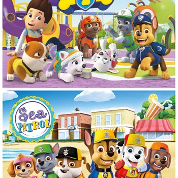 Clementoni Παιδικό Παζλ Super Color Paw Patrol 2x20 τμχ
