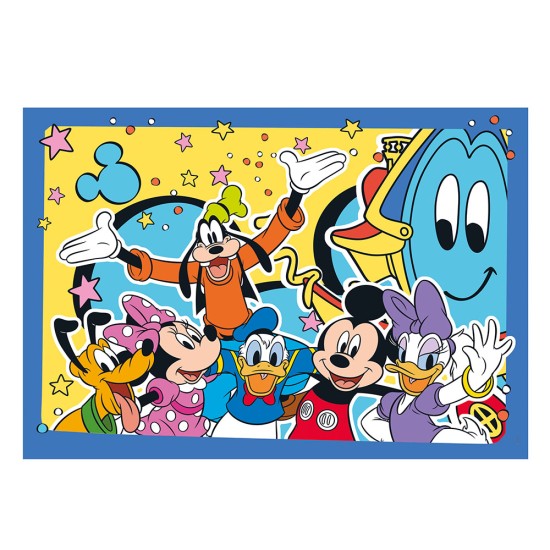 Clementoni Παιδικό Παζλ Super Color Mickey 2x20 τμχ Clementoni Παιδικό Παζλ Super Color Mickey 2x20 τμχ