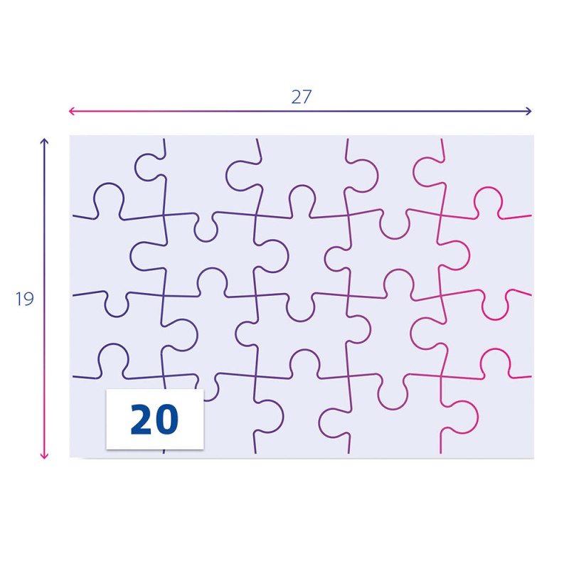 Clementoni Παιδικό Παζλ Super Color Mickey 2x20 τμχ