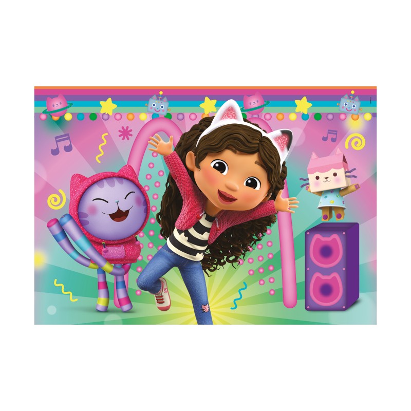 Clementoni Παιδικό Παζλ Super Color DreamWorks Gabbys Dollhouse 2x60 τμχ