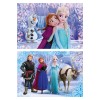 Clementoni Παιδικό Παζλ Super Color Disney Frozen 2x20 τμχ