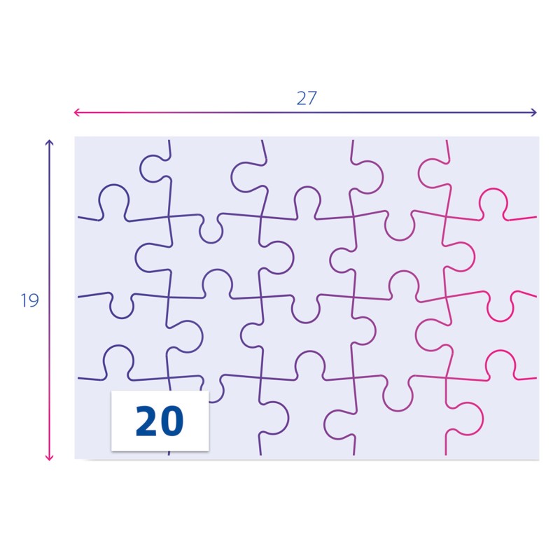 Clementoni Παιδικό Παζλ Super Color Disney Frozen 2x20 τμχ