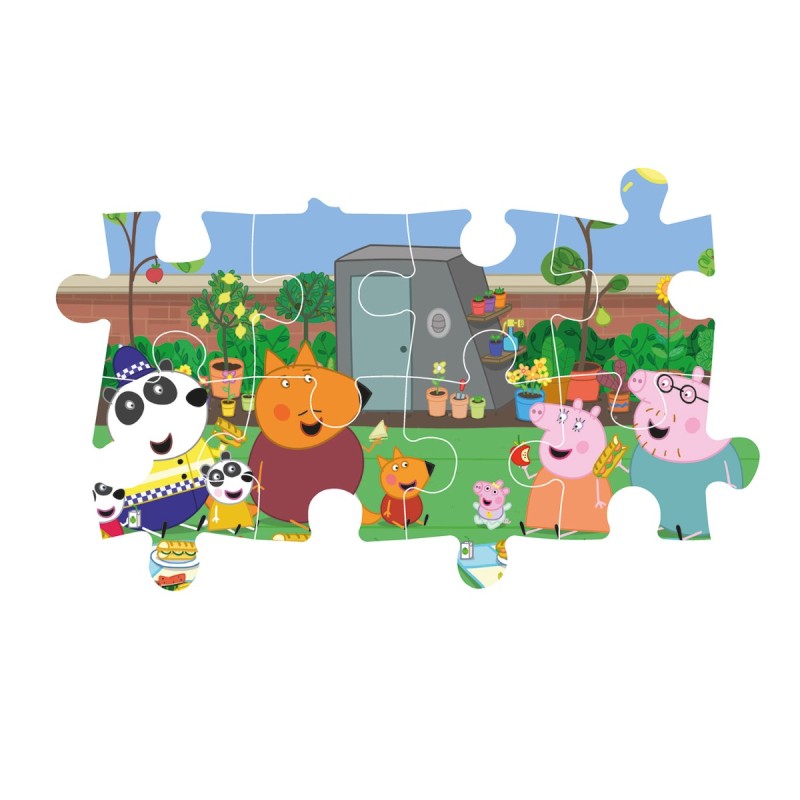 Clementoni Παιδικό Παζλ Maxi Super Color Peppa Pig 24 τμχ